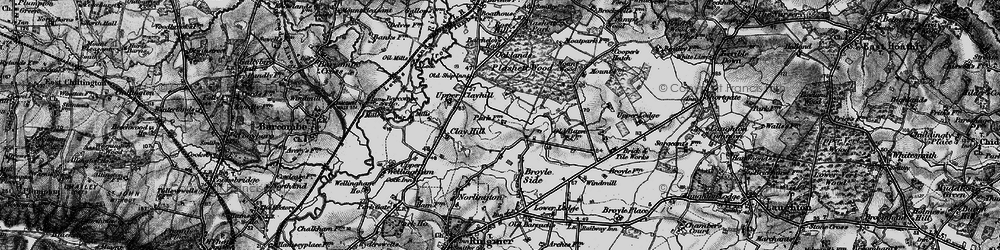 Old map of Little Norlington in 1895