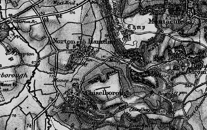 Old map of Little Norton in 1898