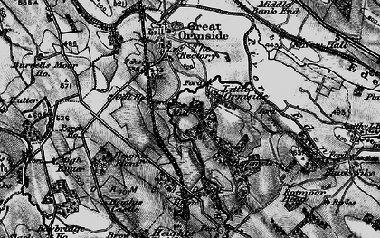 Old map of Little Ormside in 1897
