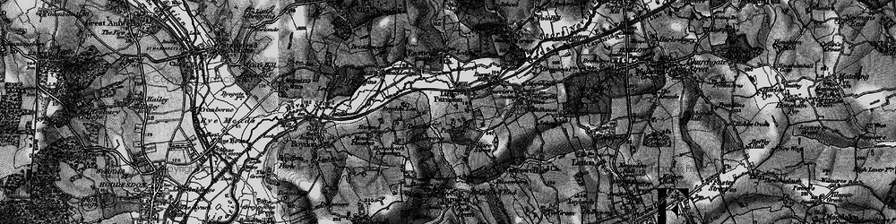 Old map of Little Parndon in 1896