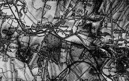 Old map of Little Preston in 1895
