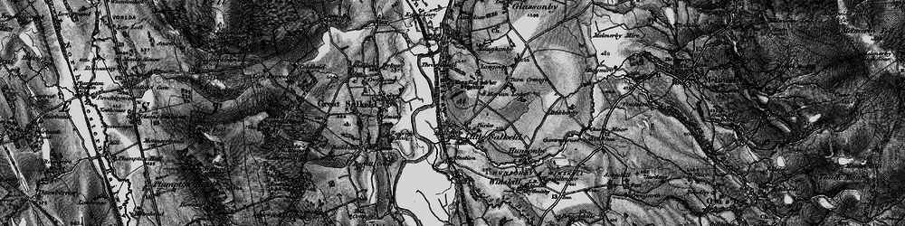 Old map of Little Salkeld in 1897