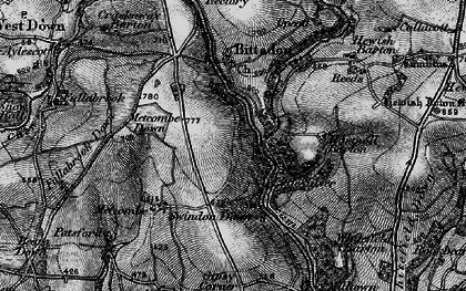 Old map of Little Silver in 1898