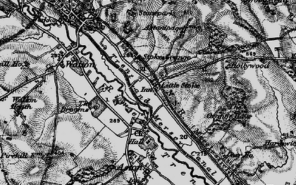 Old map of Little Stoke in 1897
