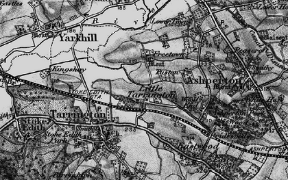 Old map of Little Tarrington in 1898