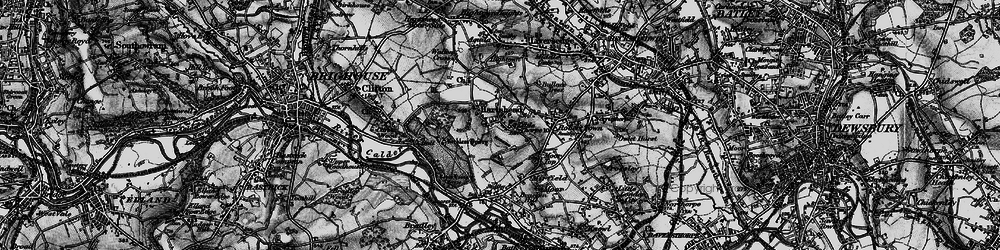 Old map of Little Thorpe in 1896