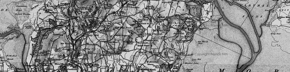 Old map of Little Urswick in 1897