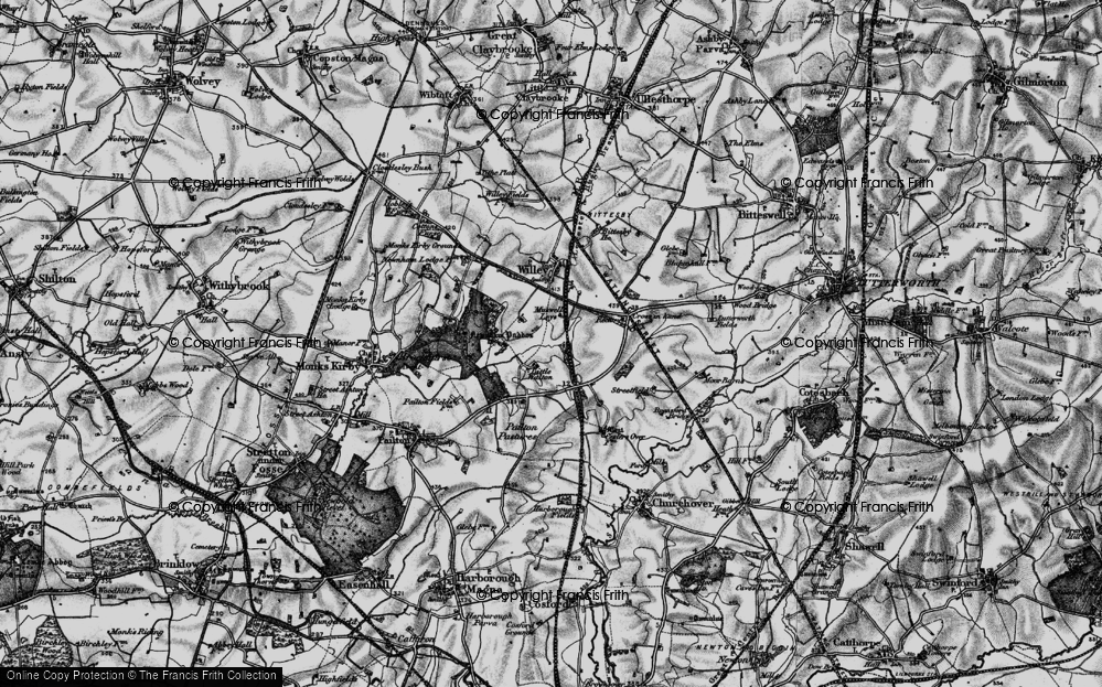 Old Map of Little Walton, 1898 in 1898