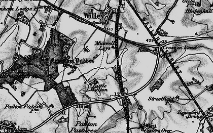 Old map of Little Walton in 1898