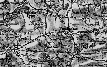 Old map of Littleborough in 1898