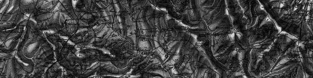 Old map of Littledown in 1895