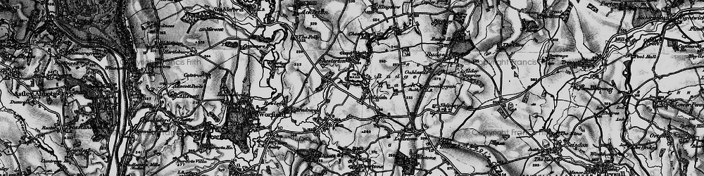 Old map of Littlegain in 1899