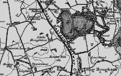 Old map of Littlehoughton in 1897