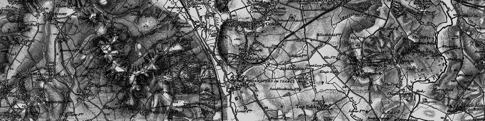 Old map of Littlemore in 1895