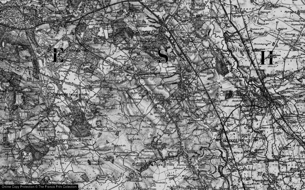 Old Map of Littler, 1896 in 1896