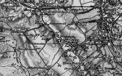 Old map of Littler in 1896