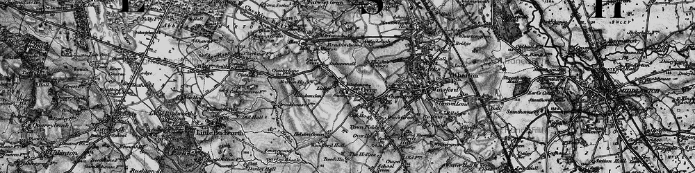 Old map of Littler in 1896