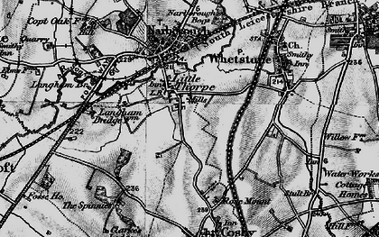 Old map of Littlethorpe in 1899
