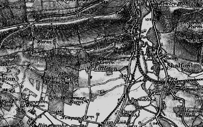 Old map of Littleton in 1896