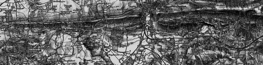 Old map of Littleton in 1896