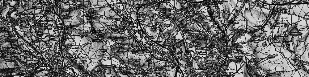Old map of Littletown in 1896