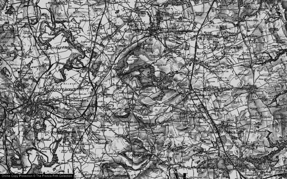 Old Map of Littletown, 1898 in 1898
