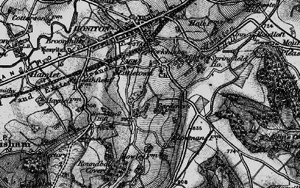 Old map of Littletown in 1898