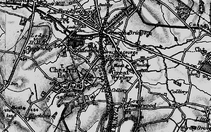 Old map of Littlewood in 1898