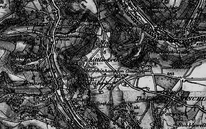 Old map of Littleworth in 1897
