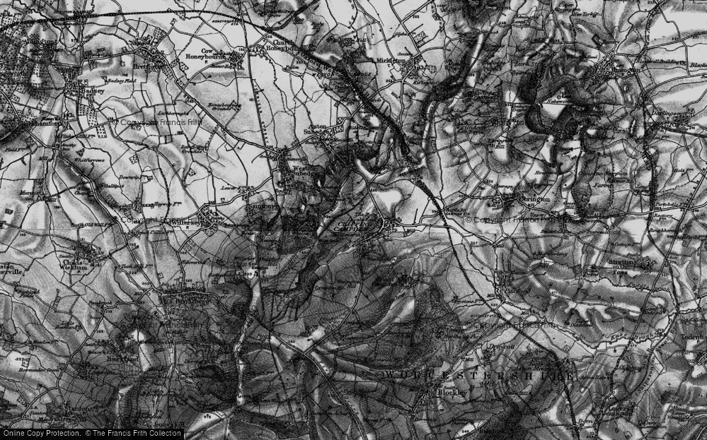 Old Map of Littleworth, 1898 in 1898