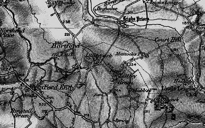 Old map of Littley Green in 1896
