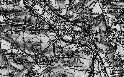 Old map of Liversedge in 1896