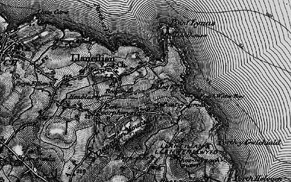 Old map of Llaneilian in 1899