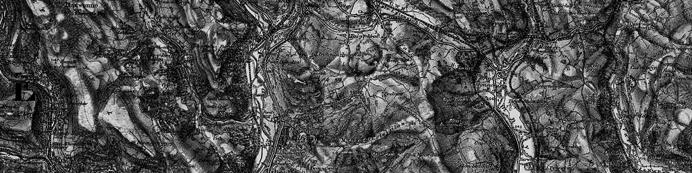 Old map of Bryntaldwyn in 1897