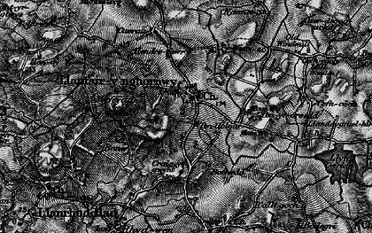 Old map of Llanfairynghornwy in 1899