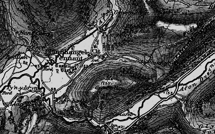 Old map of Tyn-y-ddôl in 1899