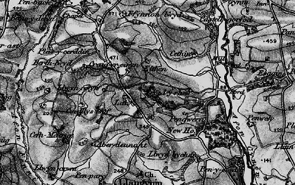 Old map of Afon Fenni in 1898