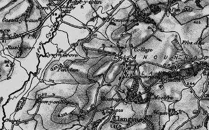Old map of Ardderfin in 1898