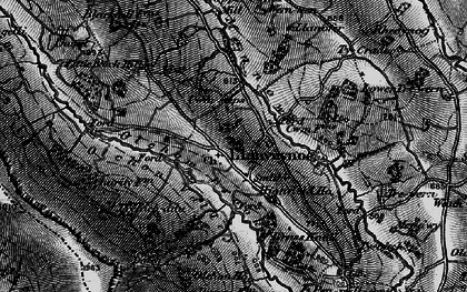 Old map of Brass Knoll in 1896