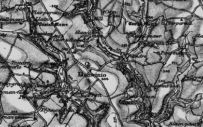 Old map of Llanwinio in 1898