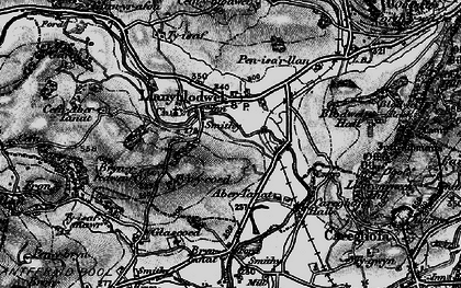 Old map of Llanyblodwel in 1897
