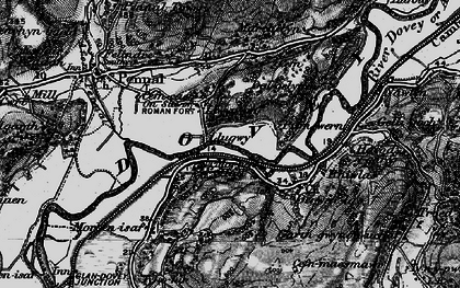 Old map of Llugwy in 1899