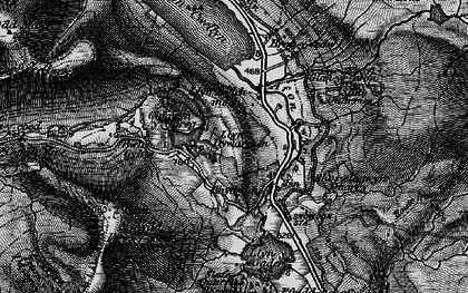 Old map of Afon Treweunydd in 1899