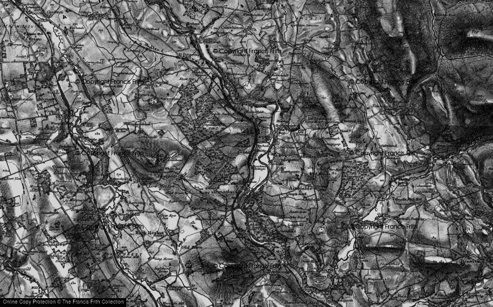 Old Map of Lockhills, 1897 in 1897
