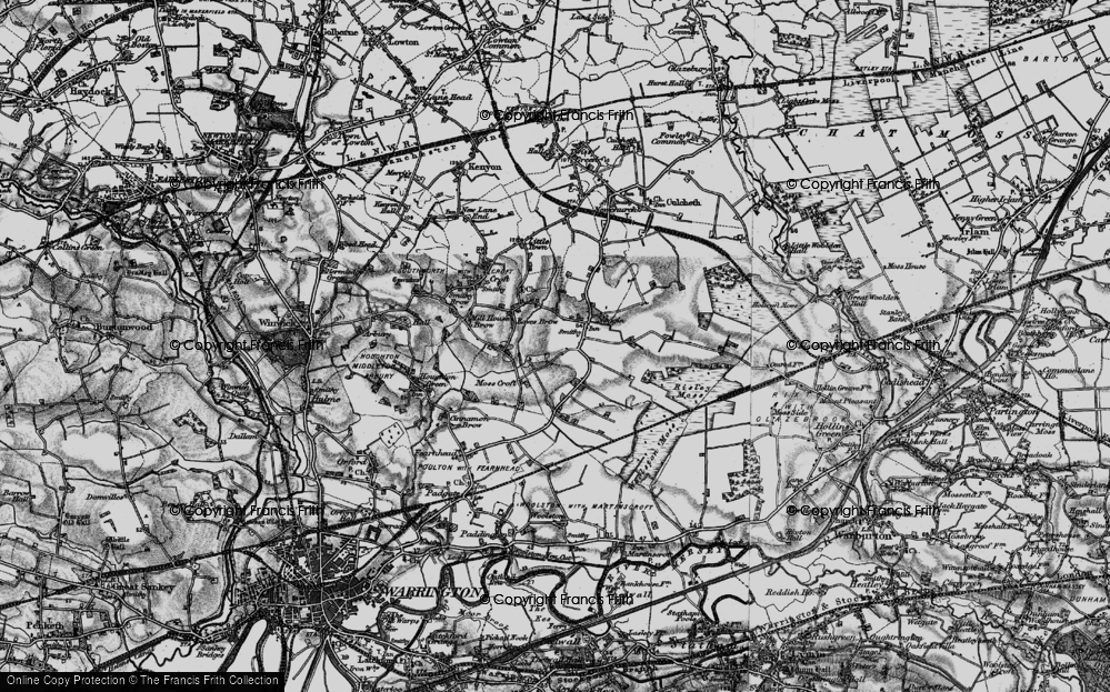 Old Maps of Locking Stumps, Cheshire - Francis Frith