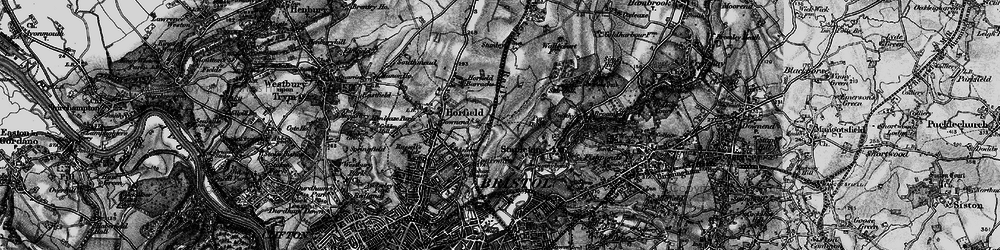 Old map of Lockleaze in 1898