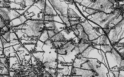 Old map of Lockleywood in 1897