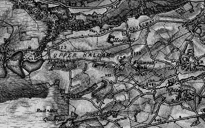 Old map of Lodge Moor in 1896
