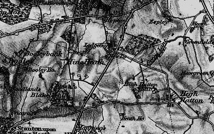 Old map of Lodgebank in 1899