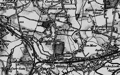 Old map of Lofthouse in 1896